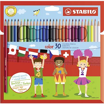STABILO color 30 db karton tok + neon színek