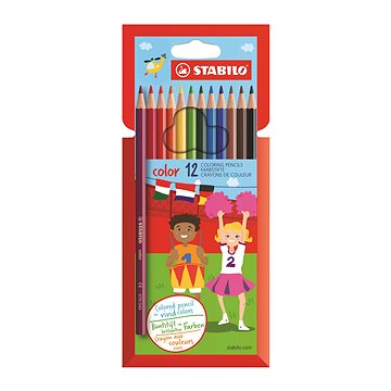 STABILO color 12 db karton tok