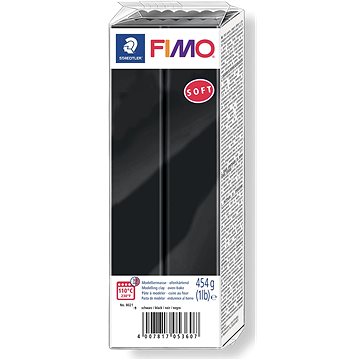 FIMO Soft, 454g - fekete