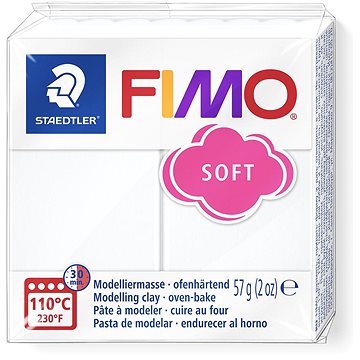 FIMO Soft 8020, 56g - fehér