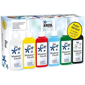KREUL Window Color Üvegfesték alapkészlet