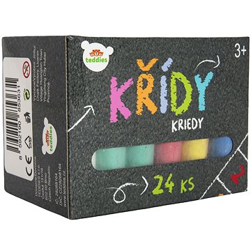 Teddies Krétá, színes, járdára, 24db