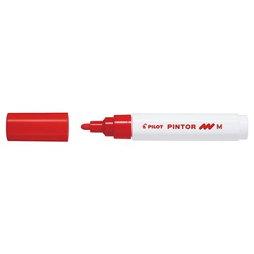 Pilot Pintor Akril dekormarker, Medium, piros