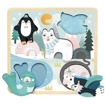 Vilac Érzékszervi puzzle Ice