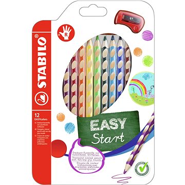 STABILO Easycolours jobbkezes 12 db