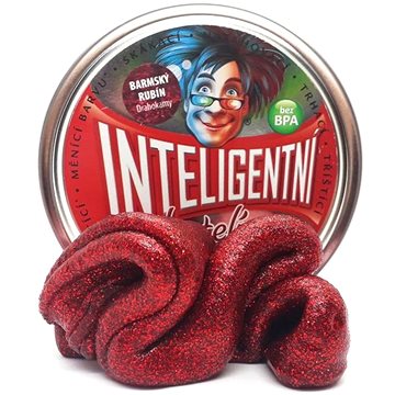 Intelligens gyurma - Burmai rubin, csillámló