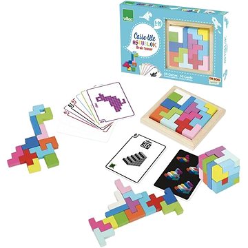 Vilac 3D tangram színes