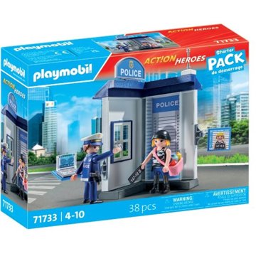 Playmobil 71733 Starter Pack Policejní služebna