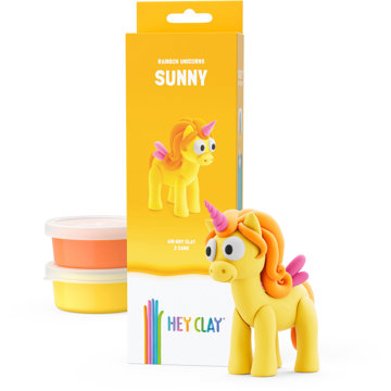 Hey Clay Unikornis - Sunny