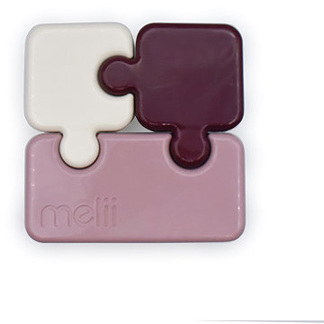 Melii Puzzle Luxe rózsaszín