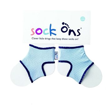 Sock Ons Baby Blue 6-12 m