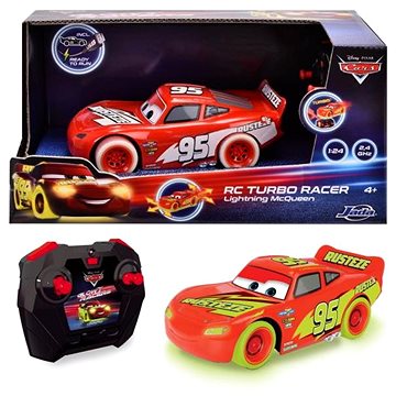 Dickie RC Verdák Villám McQueen Turbo Glow Racers, 2 csatorna