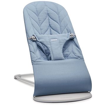 Babybjörn Bliss Woven Blue Petal, könnyű konstrukció