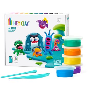 TM TOYS Hey Clay Űrlények