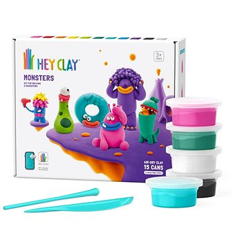 TM TOYS Hey Clay Szörnyecskék