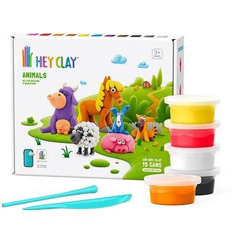TM TOYS Hey Clay Állatok
