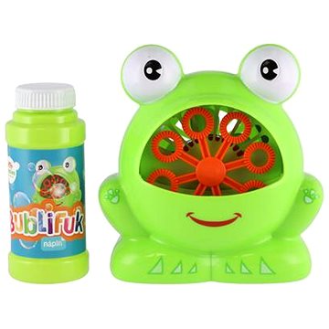 Teddies béka buborékfújó
