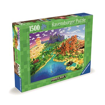 Ravensburger 120004332 Minecraft: A Minecraft világa