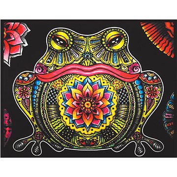 Colorvelvet bársonykép - Béka