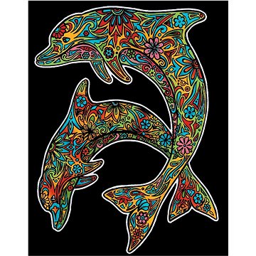 Colorvelvet bársonykép - Delfinek
