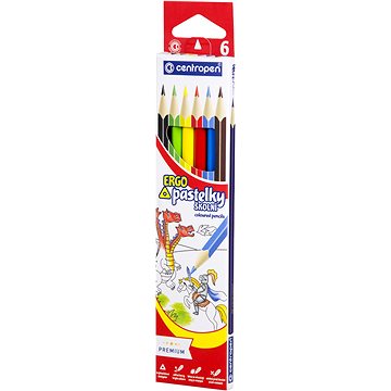 Centropen 9521, háromszögletű, 6 db