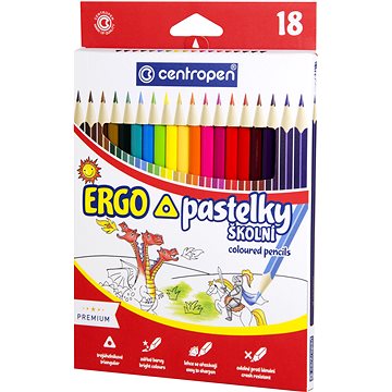 Centropen 9521, háromszögletű, 18 db