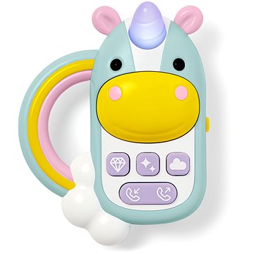 Skip Hop zenélő telefon - egyszarvú