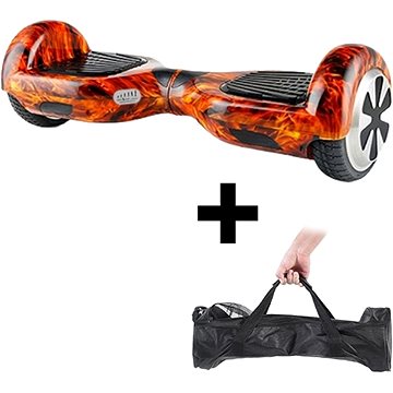 Premium fire red segway