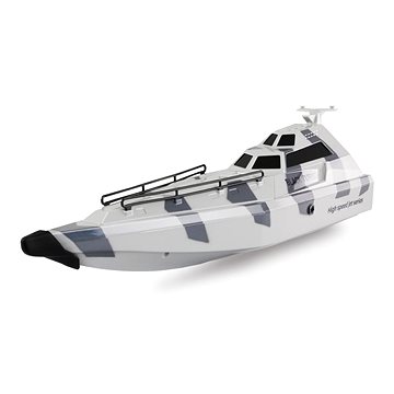 AMEWI Black Turbo RC katonai hajó, szürke terepmintás