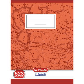 HERLITZ 523 A5, vonalas, 20 lap