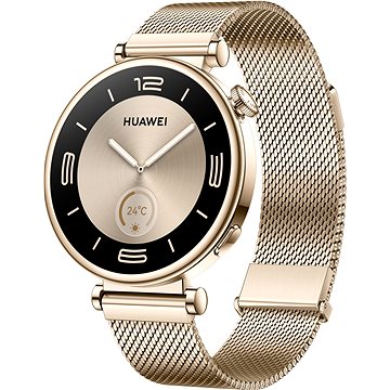 Huawei Watch GT 4 41mm Gold Milanese Strap
