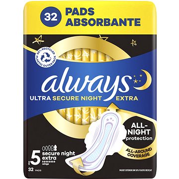 ALWAYS Ultra Secure Night Extra, 32db