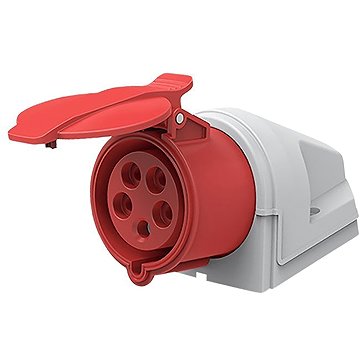 Solight Fali aljzat, 5 pólusú, 400 V/32 A, IP44