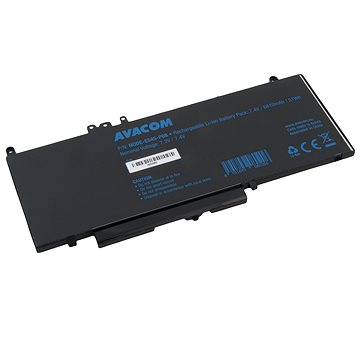 AVACOM Dell Latitude E5450 kompatibilis, Li-Pol, 7,4 V, 6810 mAh, 51 Wh