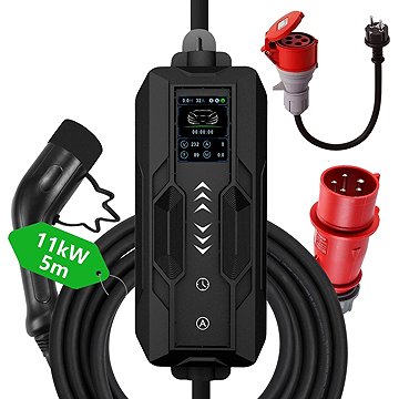 IMMAX töltőállomás utazáshoz EV/PHEV AC Type 2-höz, 11 kW