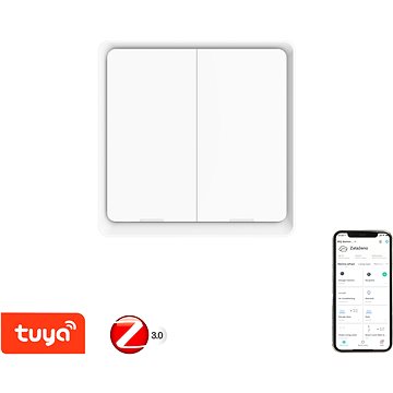 Immax NEO intelligens kapcsoló 2 gombos Zigbee 3.0
