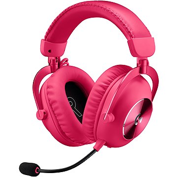 Logitech G PRO X 2 LIGHTSPEED Gaming Headset, rózsaszín