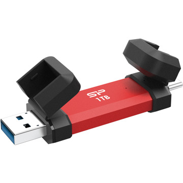 Silicon Power DS72 1TB, piros