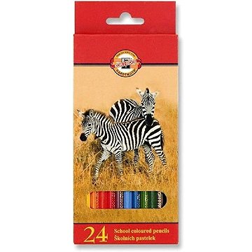 Koh-i-noor Pastelky 3554, 24 ks