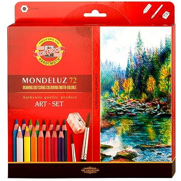 Koh-i-noor Pastelky akvarelové 3714, 72 ks
