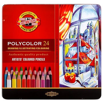 Koh-i-noor 3824 Művész színes ceruza készlet, 24 db
