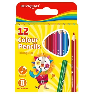 KEYROAD háromszög fél 12 szín
