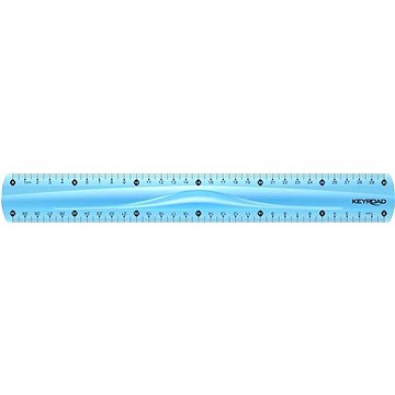 KEYROAD 30 cm hajlékony, kék