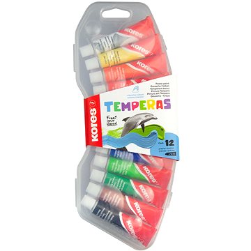 KORES tubusban 12 ml 12 szín