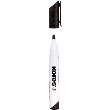 KORES K-MARKER fehér táblához és flipchart táblához, fekete