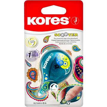 KORES SCOOTER Paisley színes 8 m x 4,2 mm