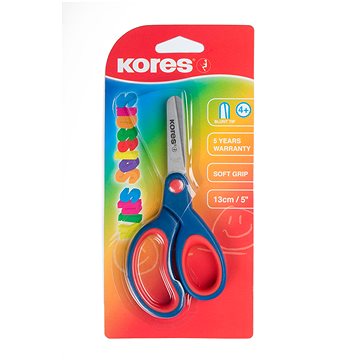 KORES soft puha markolattal 13 cm, zöld-piros
