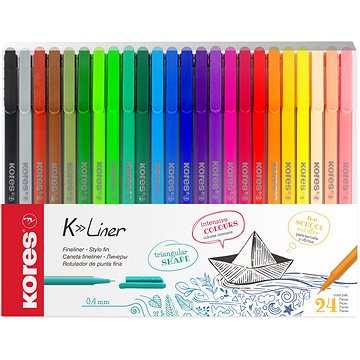 KORES K-Liner 0,4 mm - 24 szín