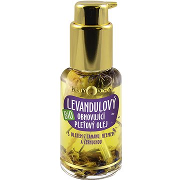 PURITY VISION Bio Mélyregeneráló levendulaolaj arcra 45 ml