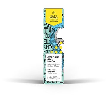 SALT HOUSE arcápoló jégzselé pattanásos bőrre, 15 ml